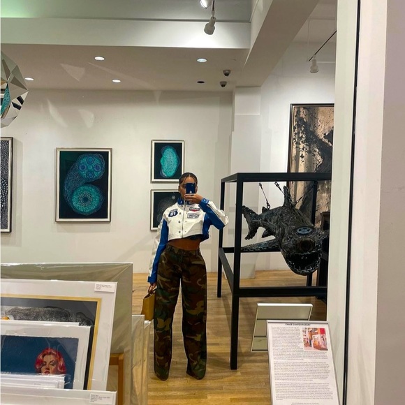 AlanBalen® AMBITION MOTORCYCLE CROP JACKET - Picture 4 of 6